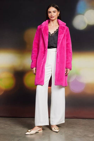 PREMIUM SOFT TEDDY LONG COAT