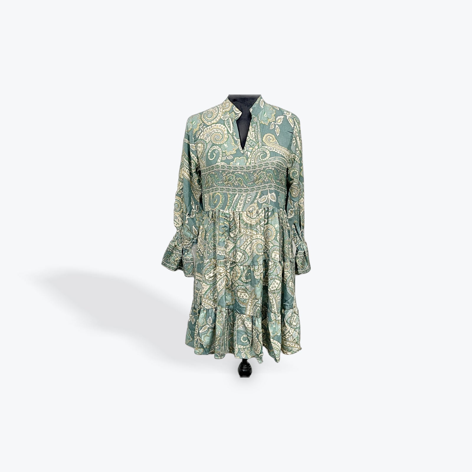 Baby Doll Paisley Dress